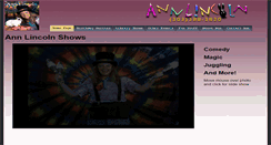 Desktop Screenshot of annlincoln.com